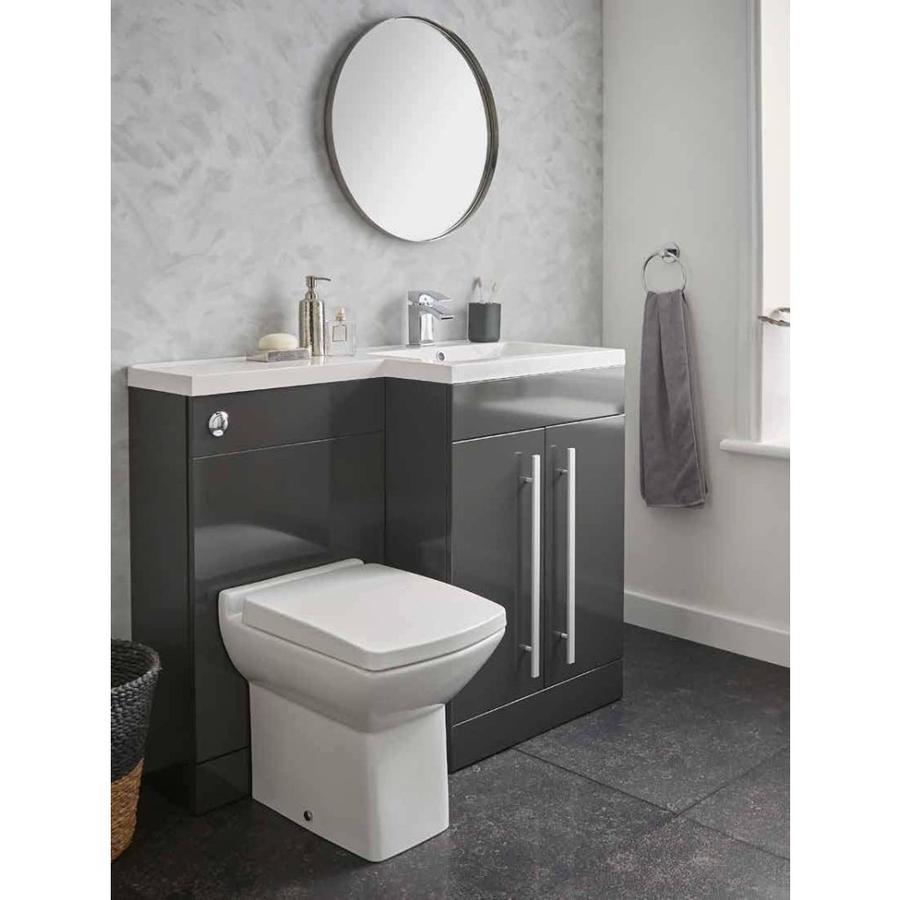 Ideal 1100mm 2 Drawer L shaped Combined Vanity Unit