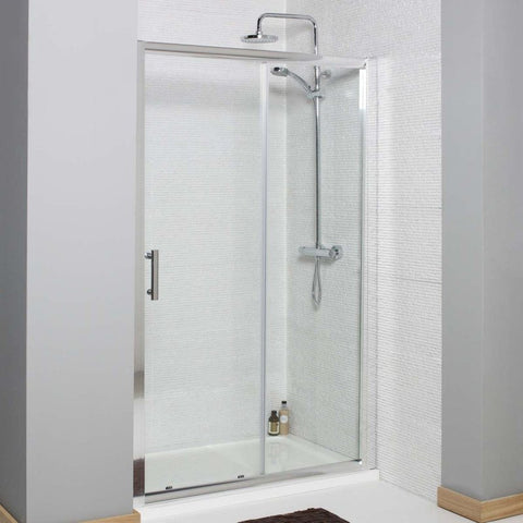 1400mm Sliding Door Including Tray, Side Panel & FREE Waste
