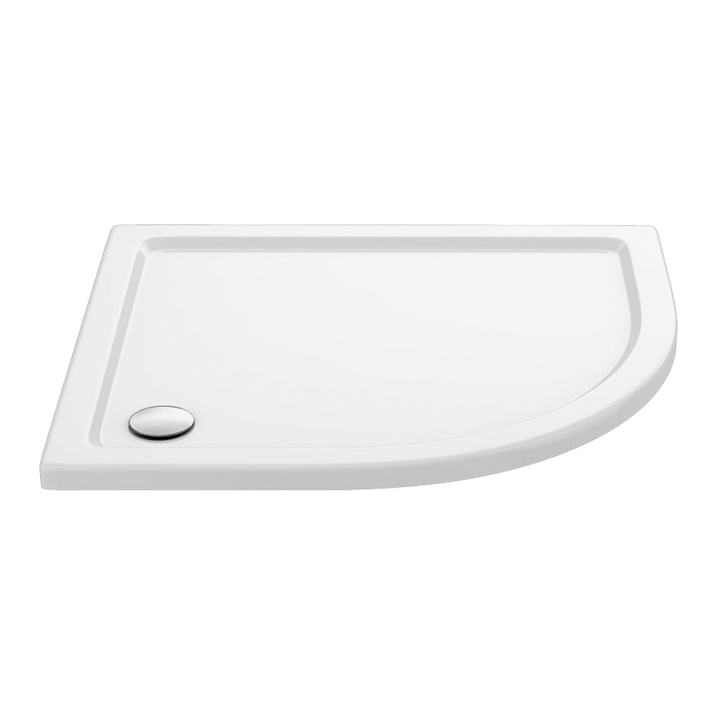 1000mm x 800mm Offset Quadrant Enclosure Including Tray & FREE Waste
