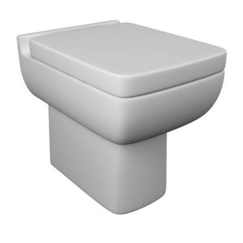 Options 600 BTW WC Pan with Soft Close Seat