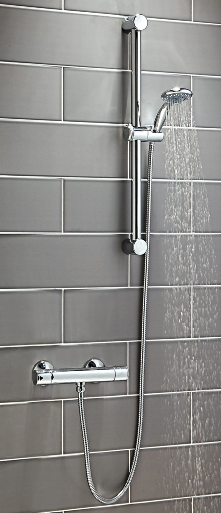 Harrogate Traditional Rigid Riser Shower