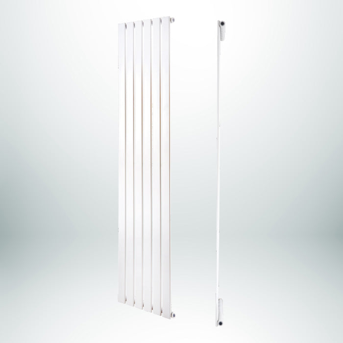 ARIES Single Vertical White 1800mm(H) x 604mm(W) Designer Radiator