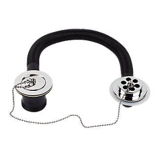Bath Waste With Chrome Plug & Chain