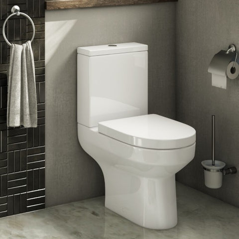 Bijou Close Coupled Toilet With Soft Close Seat