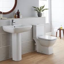 Modern Evoque Square Basin + Pedestal - 1 Tap Hole