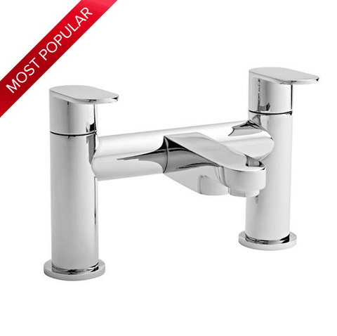 Logik Bath Filler - Chrome