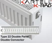 Silver 22k Radiator 600H x 1400L Double Premium Radiator (22K)