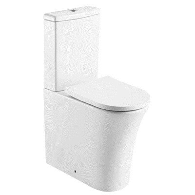 Kameo Close Coupled Rimless Designer Toilet With Soft Close Seat