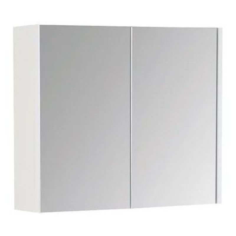 Liberty 700mm White Mirror Cabinet