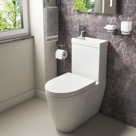 Combi 2 in 1 Toilet With Soft Close Seat & Basin