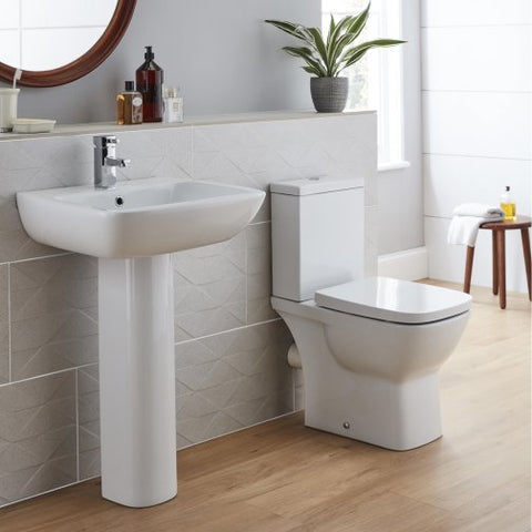 Evoque Close Coupled Toilet With Soft Close Seat