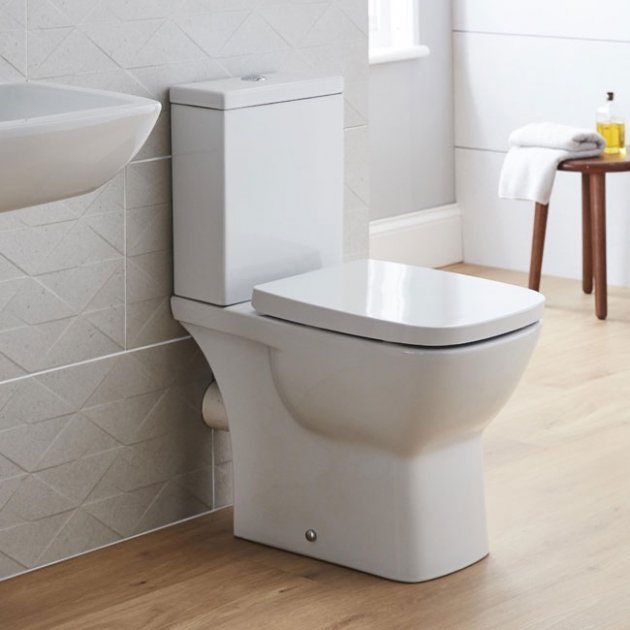 Evoque Close Coupled Toilet With Soft Close Seat