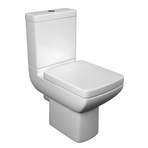 Pure Close Coupled Toilet With Soft Close Seat